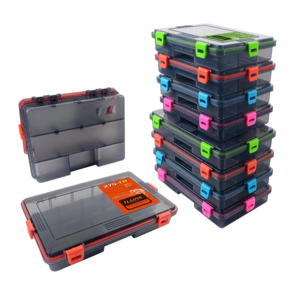 Fishing Kayak Crate - Fishing Tackle Box Large Capacity Waterproof