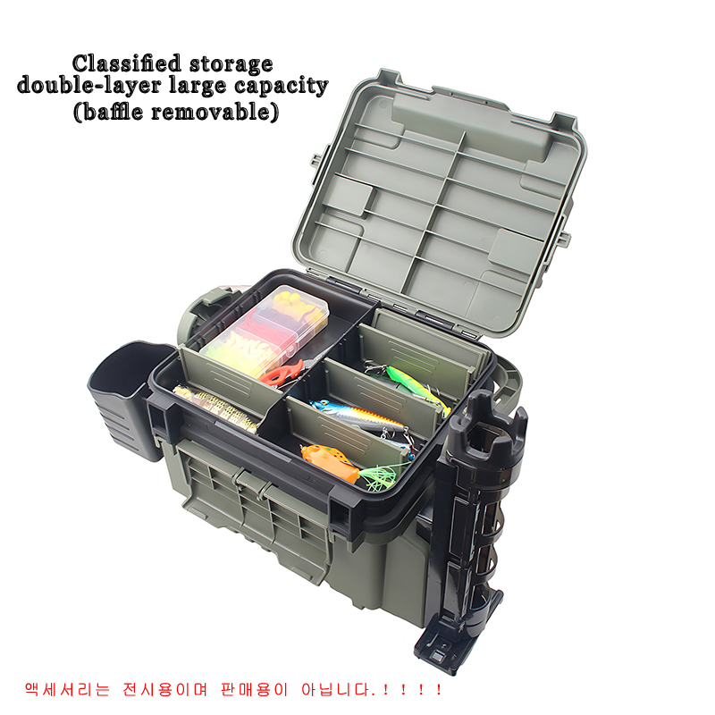Large Fishing Box Organizer Mu - Fishing Kayak Crate 评论和价格