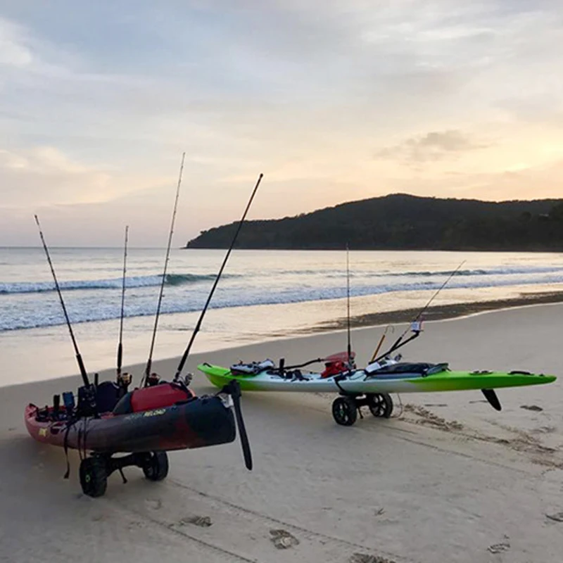2-Wheel Canoe Boat Carrier Car - Fishing Kayak Cart 评论和价格