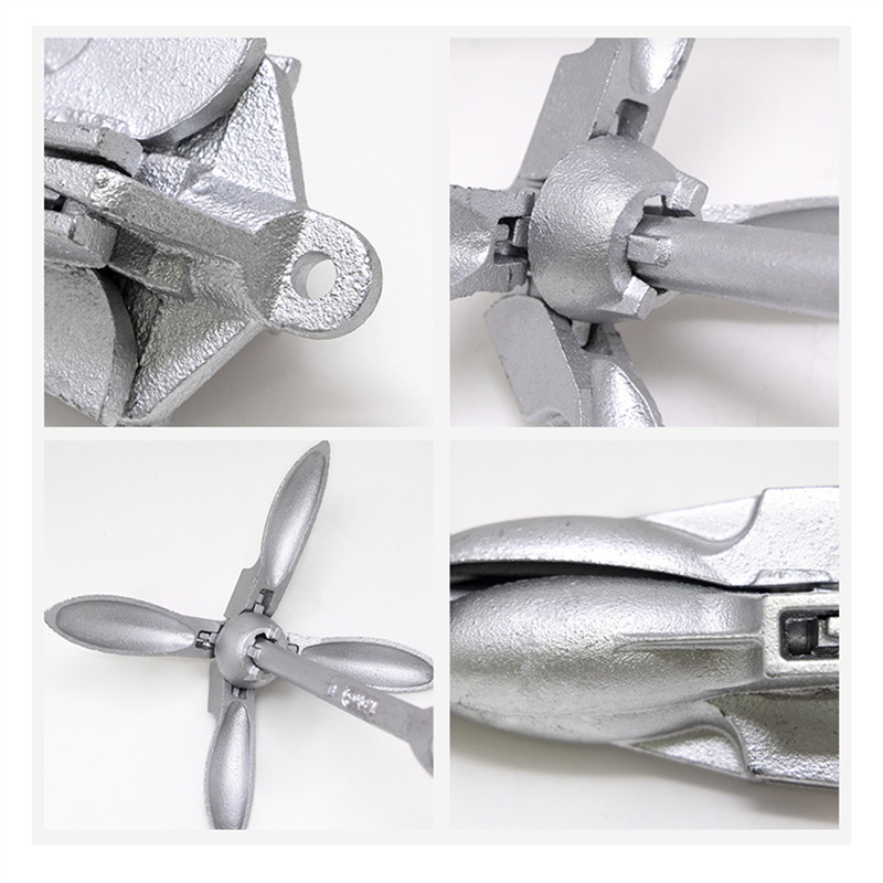 AB56-0.7KG Steel Folding Water - Fishing Kayak Anchor 评论和价格