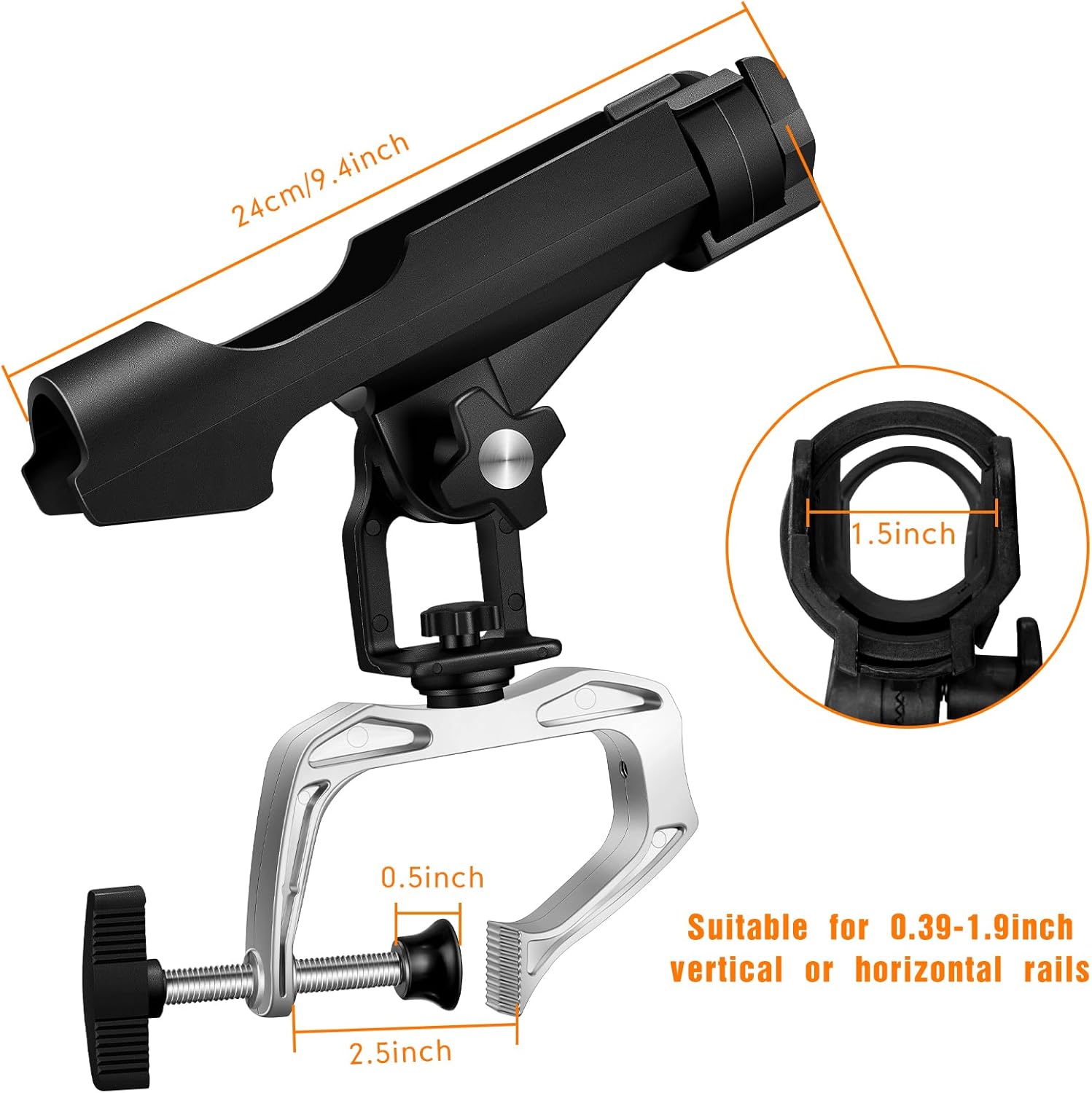 6 Pack Fishing Rod Holders 360 - Fishing Kayak Rod Holder 评论和价格