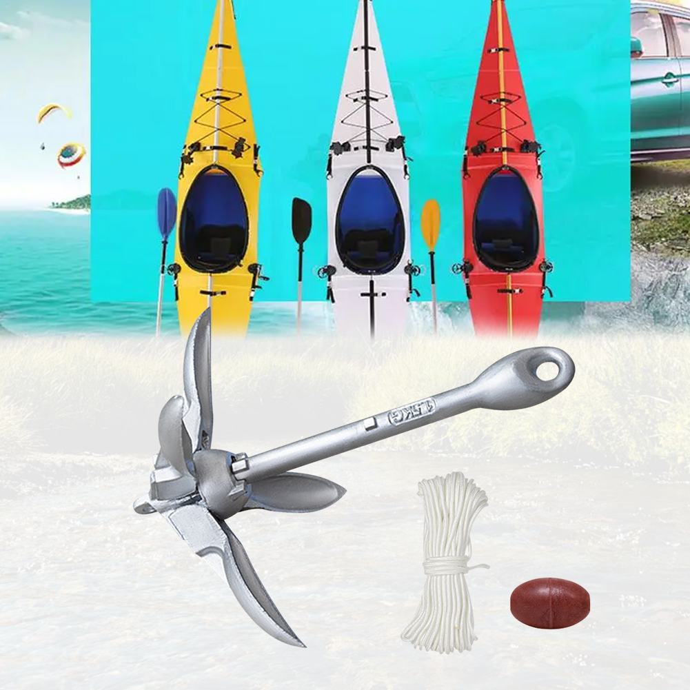 0.7/1.5KG Grapnel Anchor with  - Fishing Kayak Anchor 评论和价格
