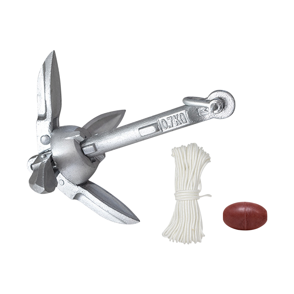 0.7/1.5KG Grapnel Anchor with  - Fishing Kayak Anchor 评论和价格