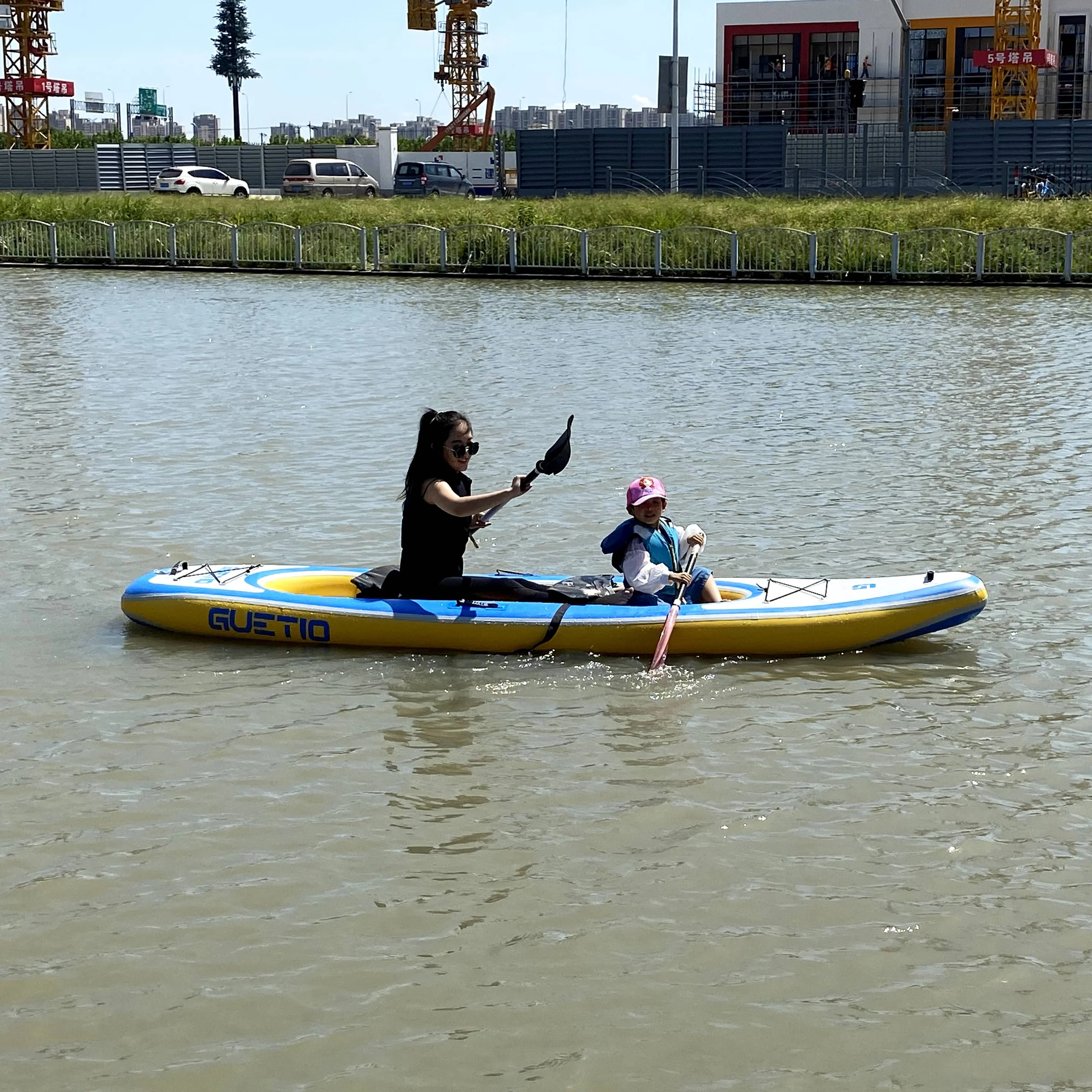 2 Person Factory Customized Fi - Fishing Kayak Paddle 评论和价格