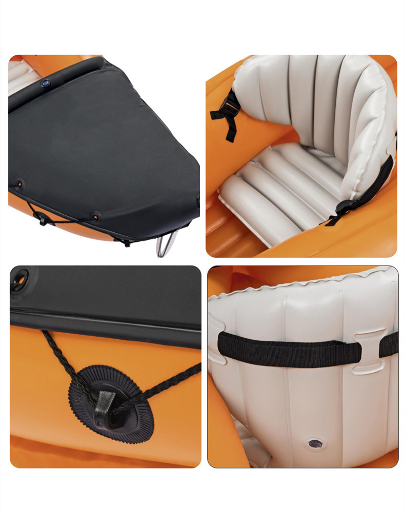 Inflatable Boats PVC Fishing B - Fishing Kayak Inflatable 评论和价格