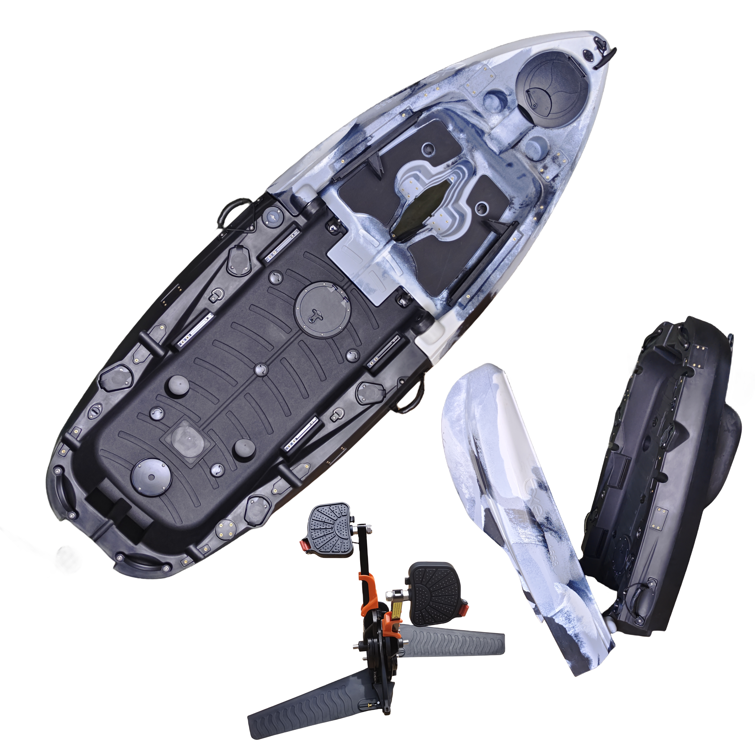 Plastic Kayak Pedal Kayak Fish - Fishing Kayak Seat 评论和价格