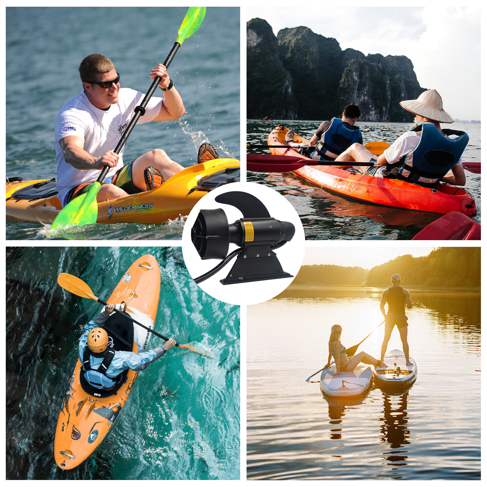 380W 600W Electric Fins Stand  - Fishing Kayak Storage Bag 评论和价格