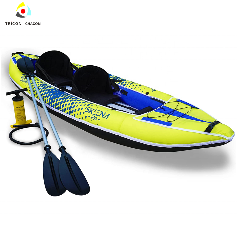 Adult Inflatable Fishing Canoe - Fishing Kayak Paddle 评论和价格