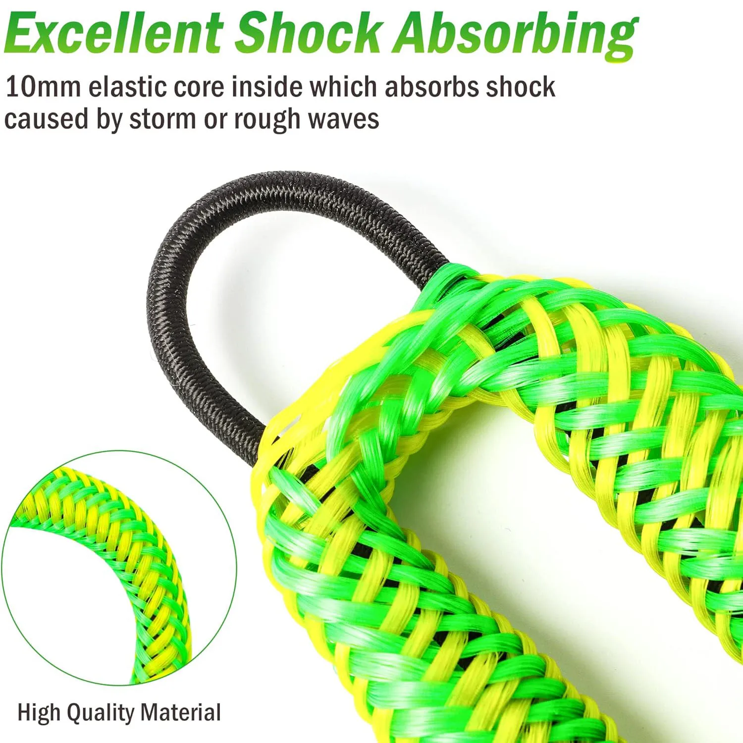 Boat Bungee Dock Lines Cords D - Fishing Kayak Anchor 评论和价格