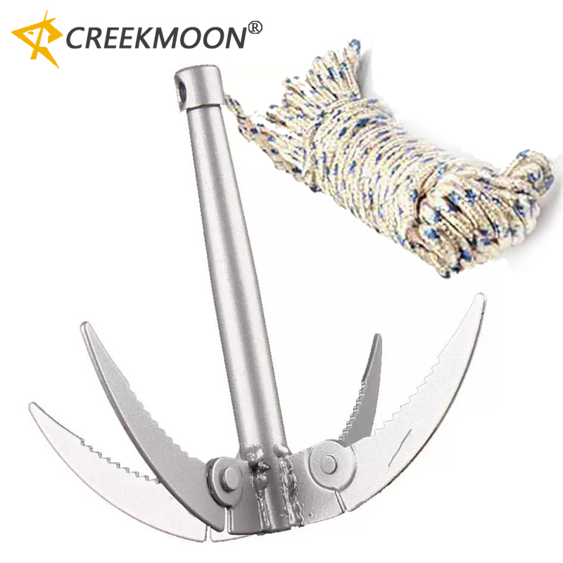 4 Claw Anchor Sickle Foldable  - Fishing Kayak Anchor 评论和价格
