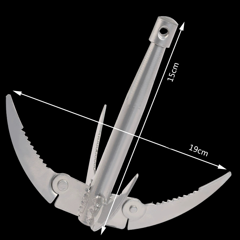 4 Claw Anchor Sickle Foldable  - Fishing Kayak Anchor 评论和价格