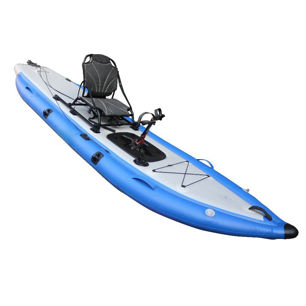 12ft Single Sit-On-Top Inflata - Fishing Kayak Sit In 评论和价格