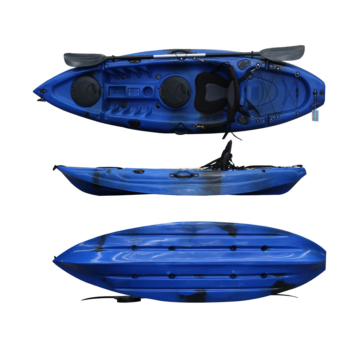 Fishing Kayak Plastic Single P - Fishing Kayak Paddle 评论和价格