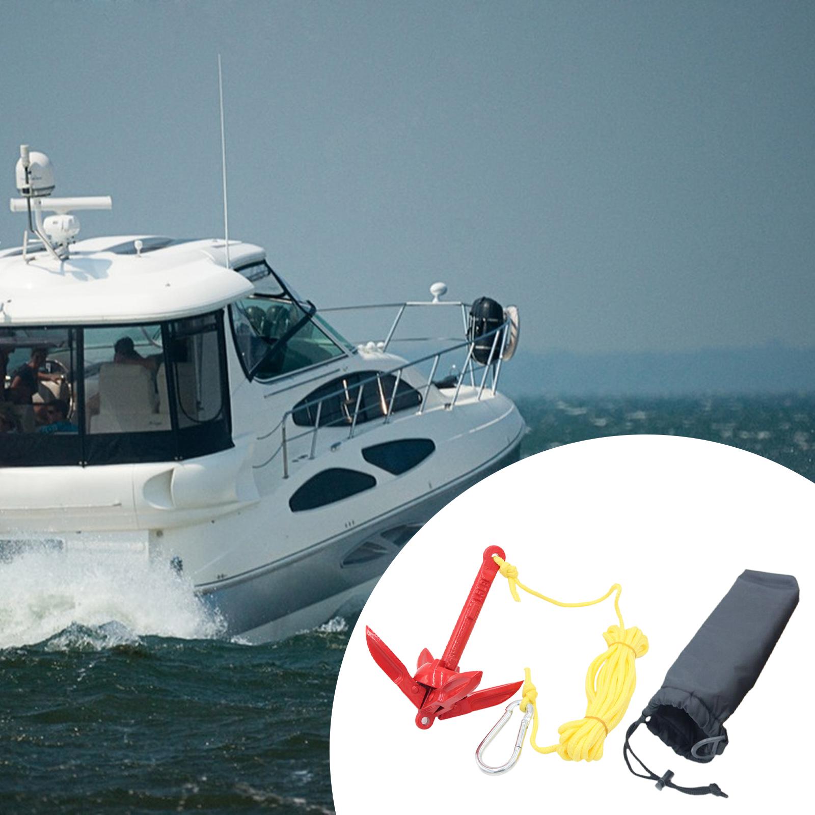 0.7kg Carbon Steel Folding Anc - Fishing Kayak Anchor 评论和价格