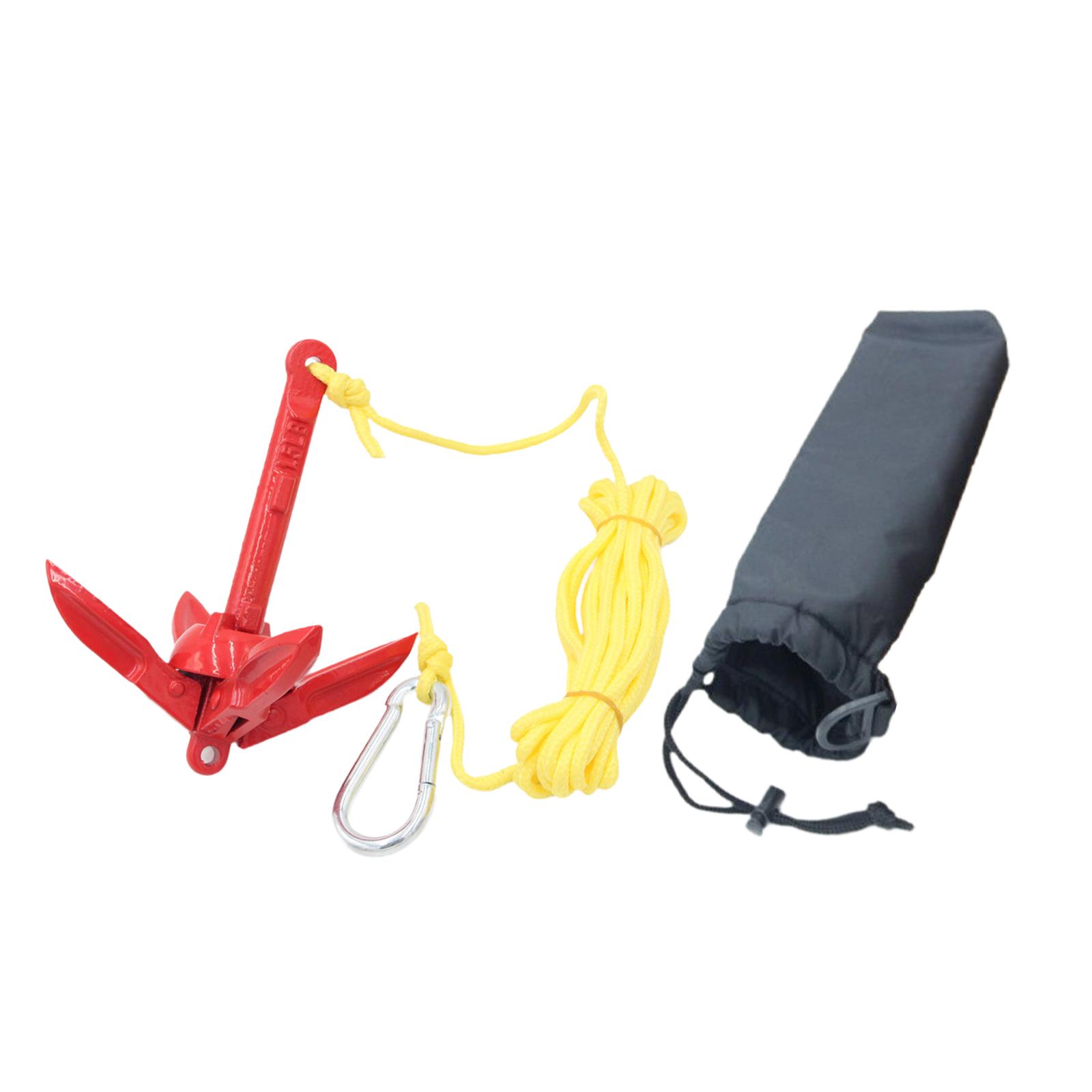 0.7kg Carbon Steel Folding Anc - Fishing Kayak Anchor 评论和价格