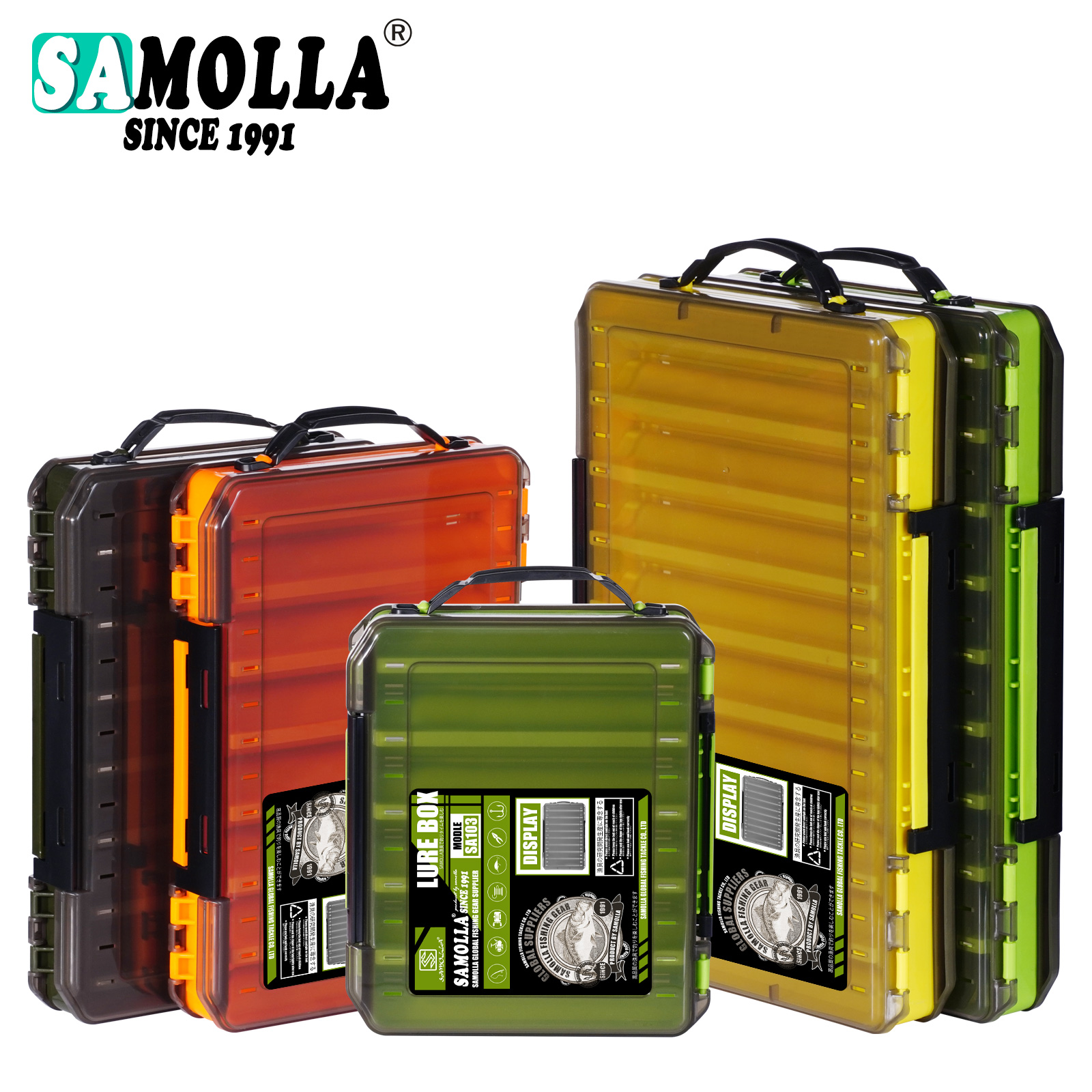 Double Sided Lure Baits Box Fi - Fishing Kayak Crate 评论和价格