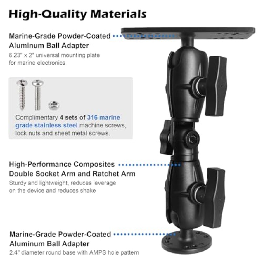 Boat/Kayak/Fishing Ball Fish F - Fishing Kayak Fish Finder Mount 评论和价格