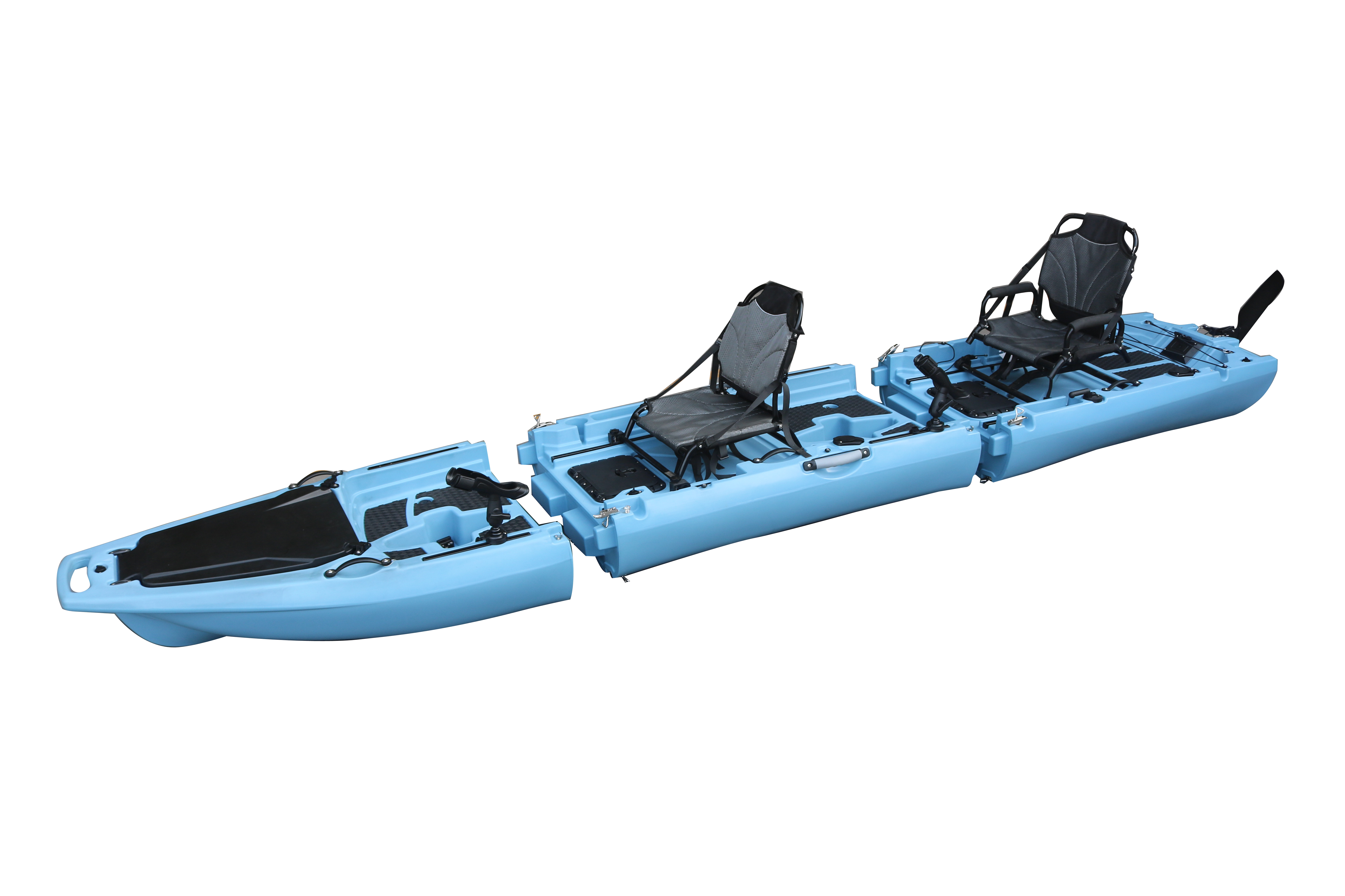 14FT 2 Person Detachable  Peda - Fishing Kayak Seat 评论和价格