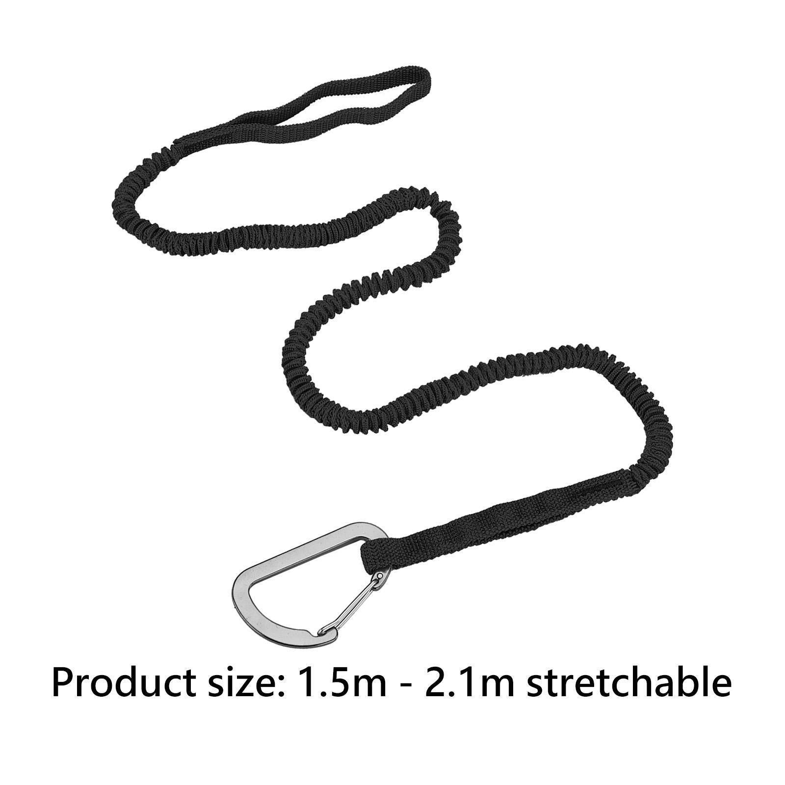 Boat Paddle Tether Elastic Lea - Fishing Kayak Paddle Leash 评论和价格