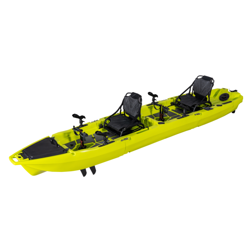 3-Section 2-person modular kay - Fishing Kayak Pedal Drive 评论和价格