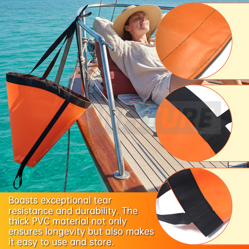 18-53'' Sea Drogue Anchor Floa - Fishing Kayak Anchor 评论和价格