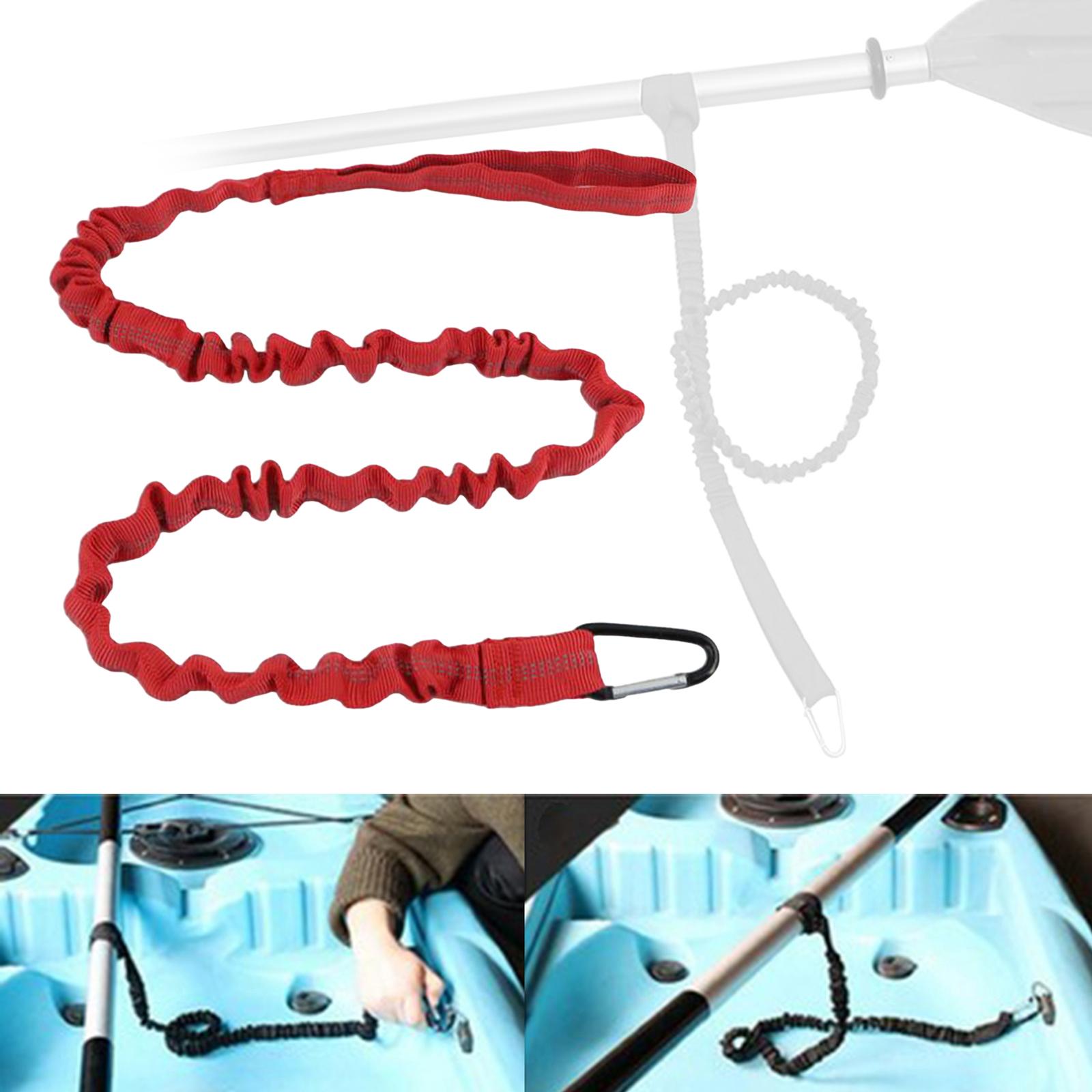 Bungee Tie Rope Paddle Leash L - Fishing Kayak Paddle Leash 评论和价格