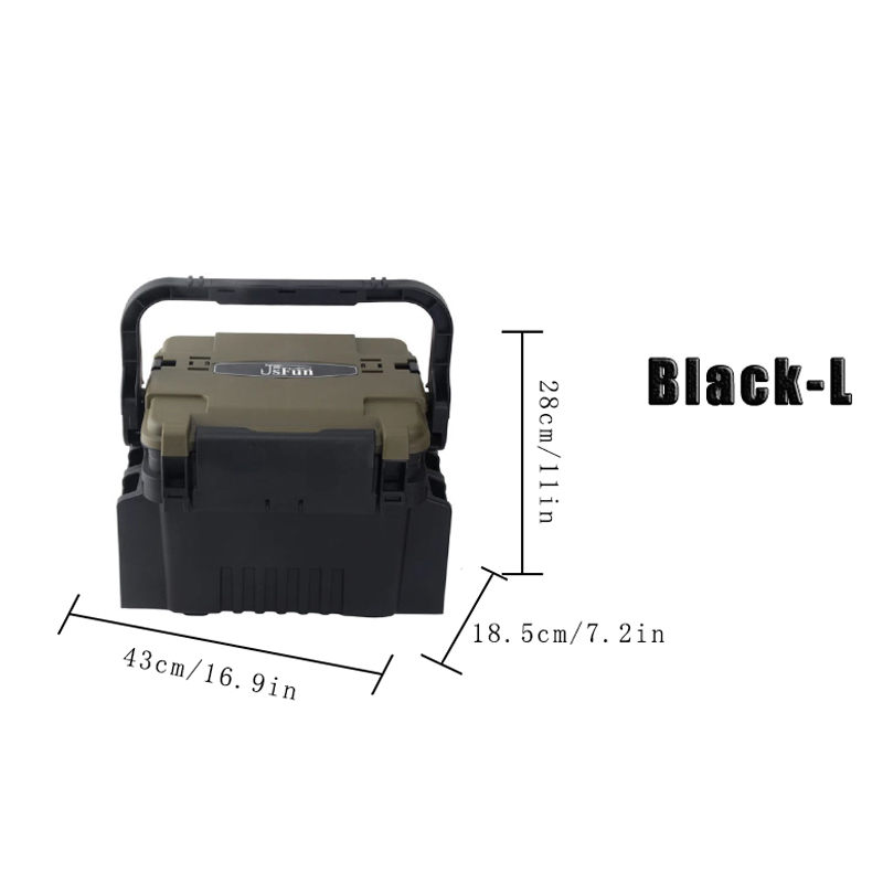 Large Fishing Box Organizer Mu - Fishing Kayak Crate 评论和价格
